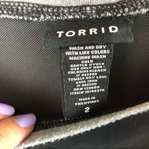 torrid Tops - Torrid knit /mesh top sz 2 torrid Tops - Torrid knit /mesh top sz 2